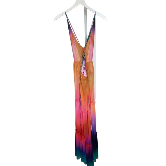 Agua Bendita Pacifico Cosmea Vini Ombré Maxi Dress - Picture 9 of 11
